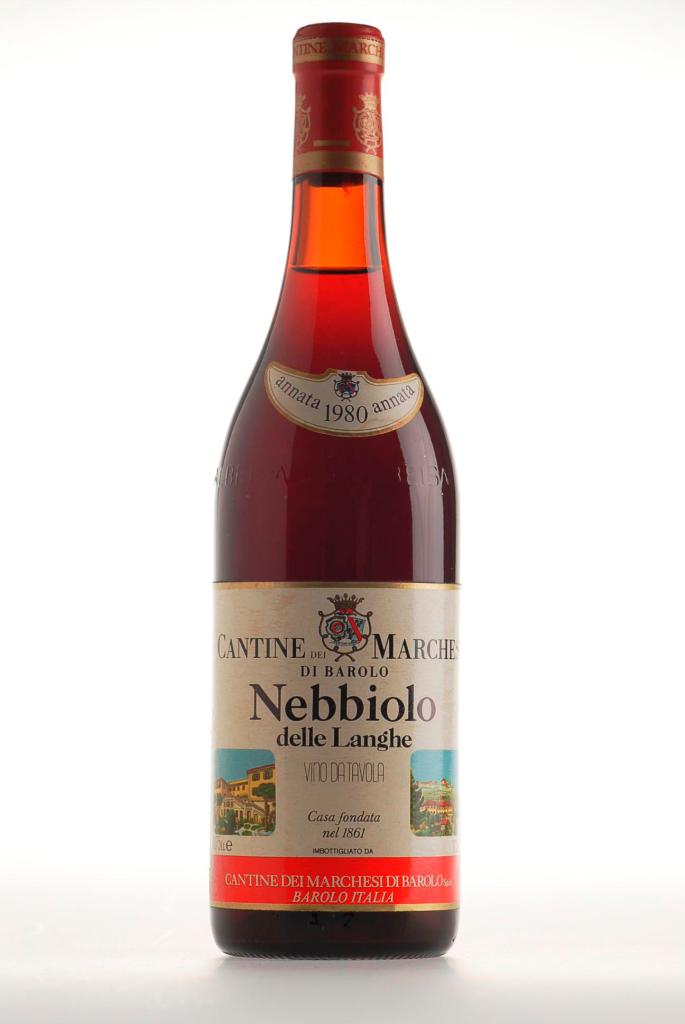 105. Nebbiolo delle Langhe Marchesi di Barolo 1980