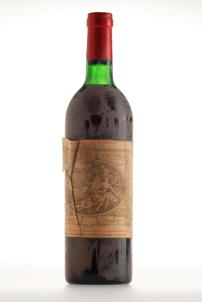 164. Chateau Cadet-Piola St.Emilion 1975