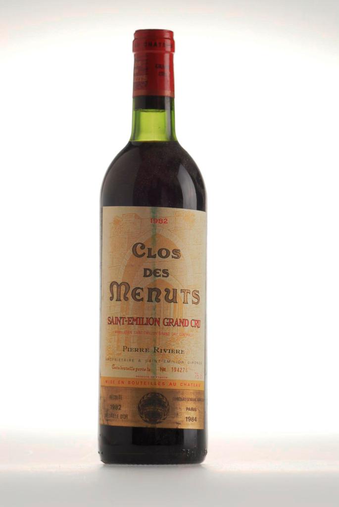 199. Clos de Menuts Saint-Emilion 1982