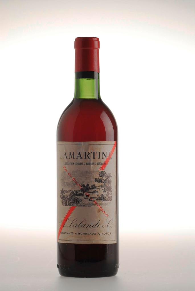 347. Lamartine A. lalande & Co. Appelation Bordeaux Superieur Co