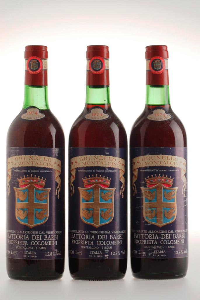 352. Brunello di Montalcino Fattoria dei Barbi Proprieta Colombi