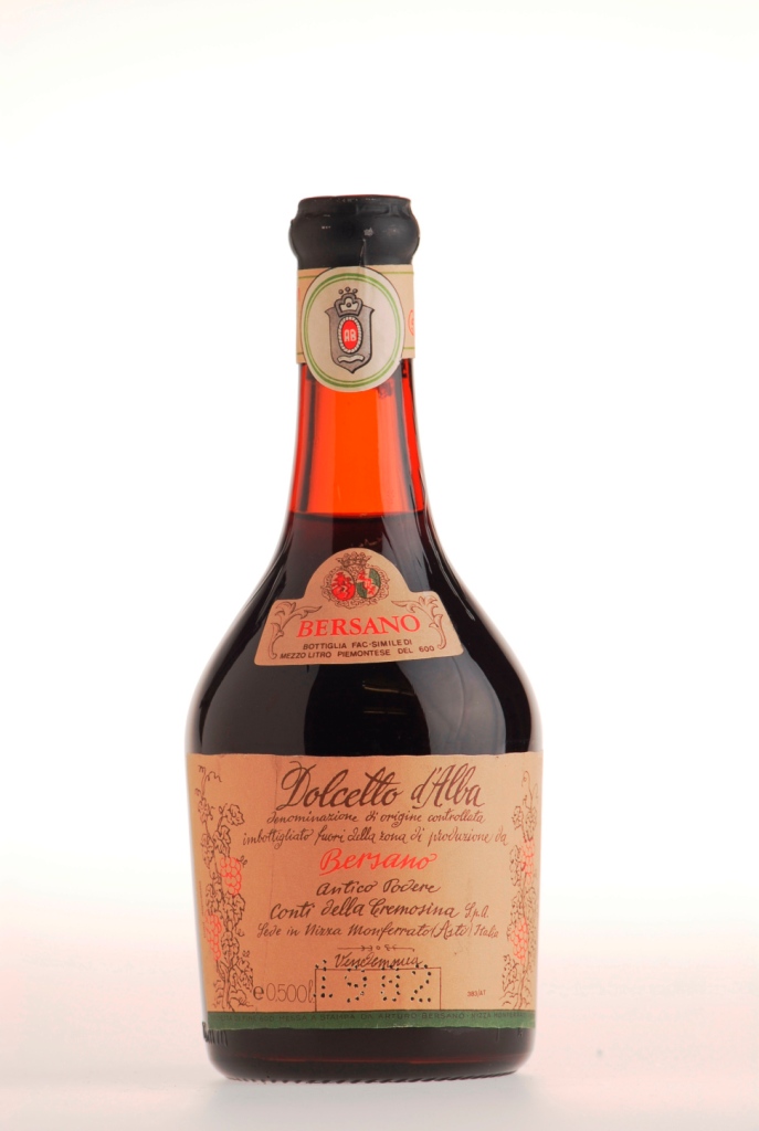 603. Dolcetto d´Alba Bersano 0,5 Lt 1982 Doc