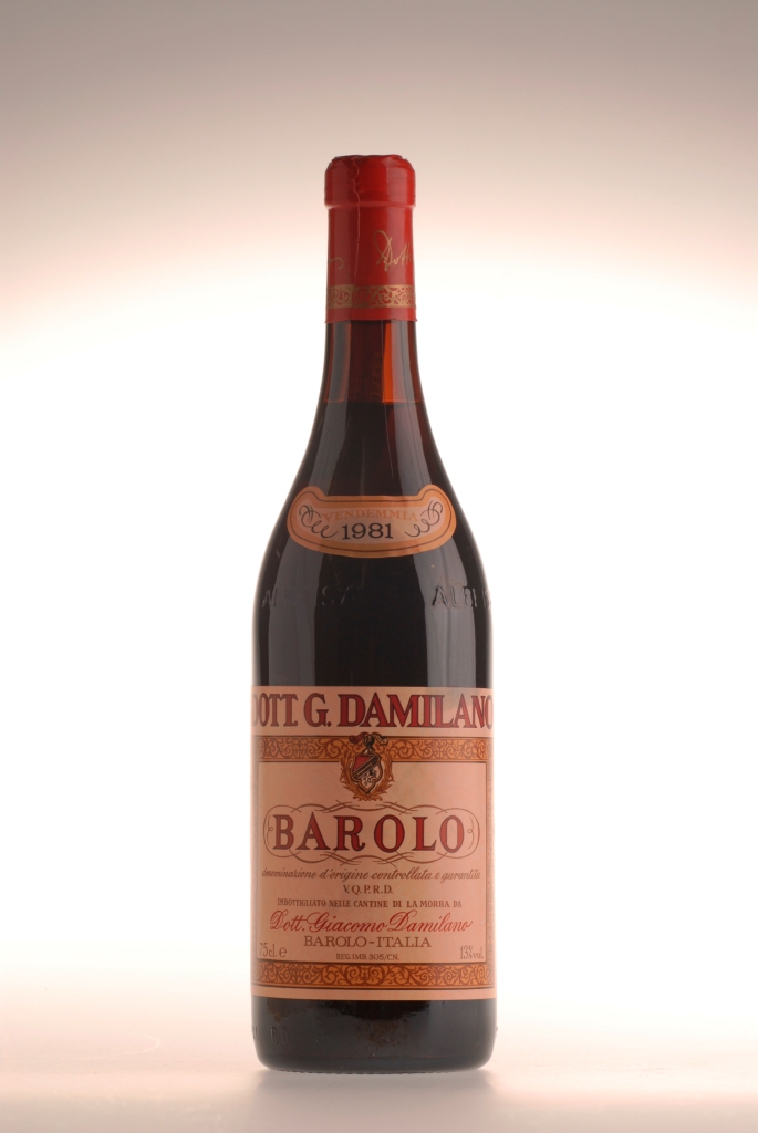 681. Barolo Dott. Giacomo Damilano La Morra VQPRD 1981 Docg