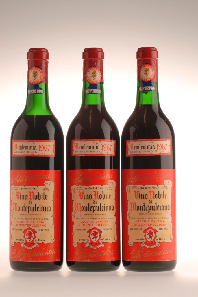 703. Nobile di Montepulciano Fattoria Vecchia Cantina 1967 Doc