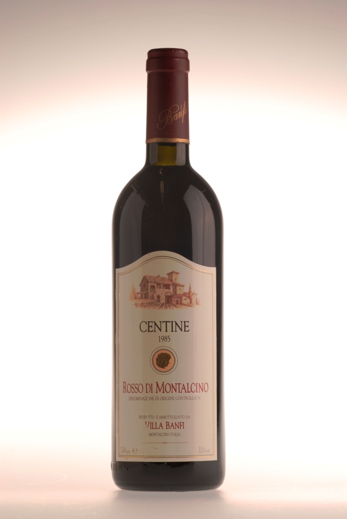 749. Rosso di Montalcino Centine Villa Banfi 1985