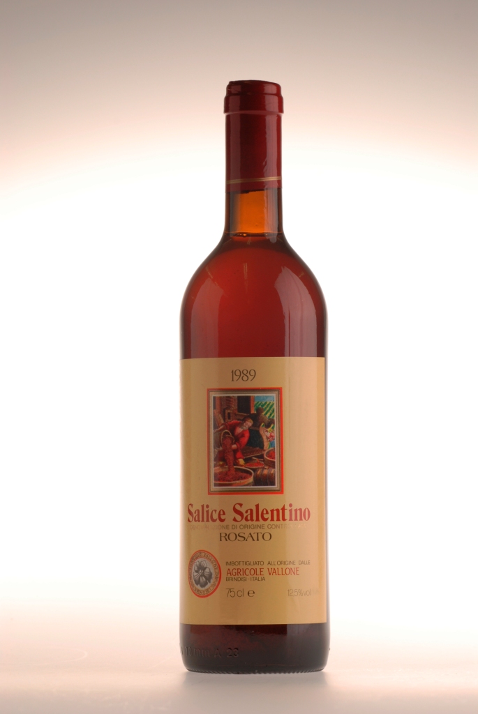 752. Salice Salentino Rosato Agricole Vallone 1989 Doc