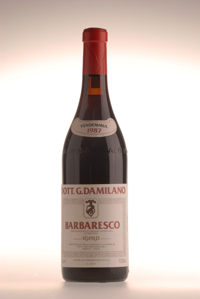 754. Barbaresco Dott. Giacomo Damilano La Morra 1987 Docg