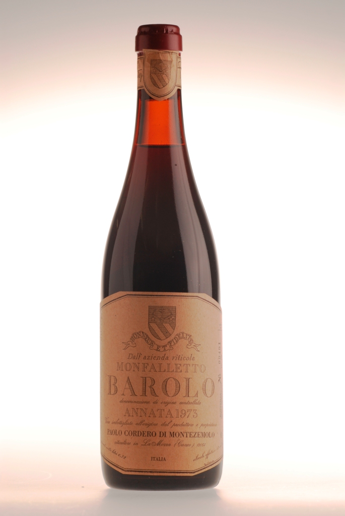 768. Barolo Cordero di Montezemolo Monfalletto 1973 Doc