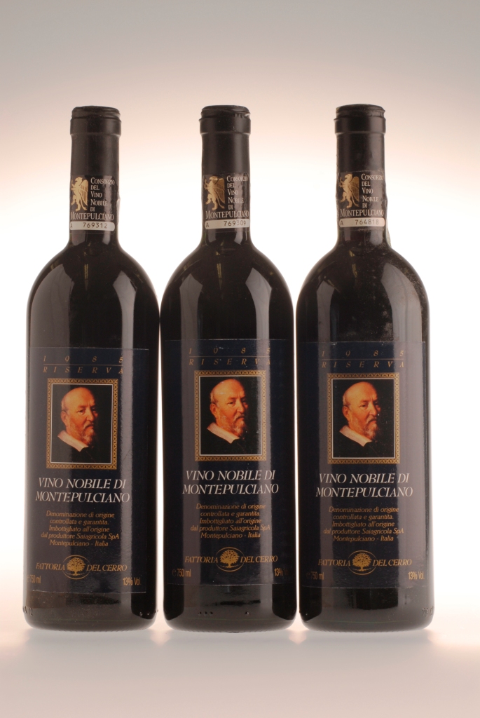 797. Nobile di Montepulciano Fattoria del Cerro Riserva 1985 Doc